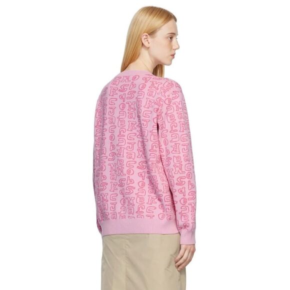 Marc Jacobs Pink Heaven By Marc Jacobs Scribblez Sweater XS - Picture 17 of 17